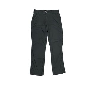 NWT Carhartt Men's Relaxed Fit Rugged Flex Dark Gray Canvas Pants Size 30X30